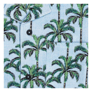 Tumble N'Dry - Palm Island gömlek | Açık mavi