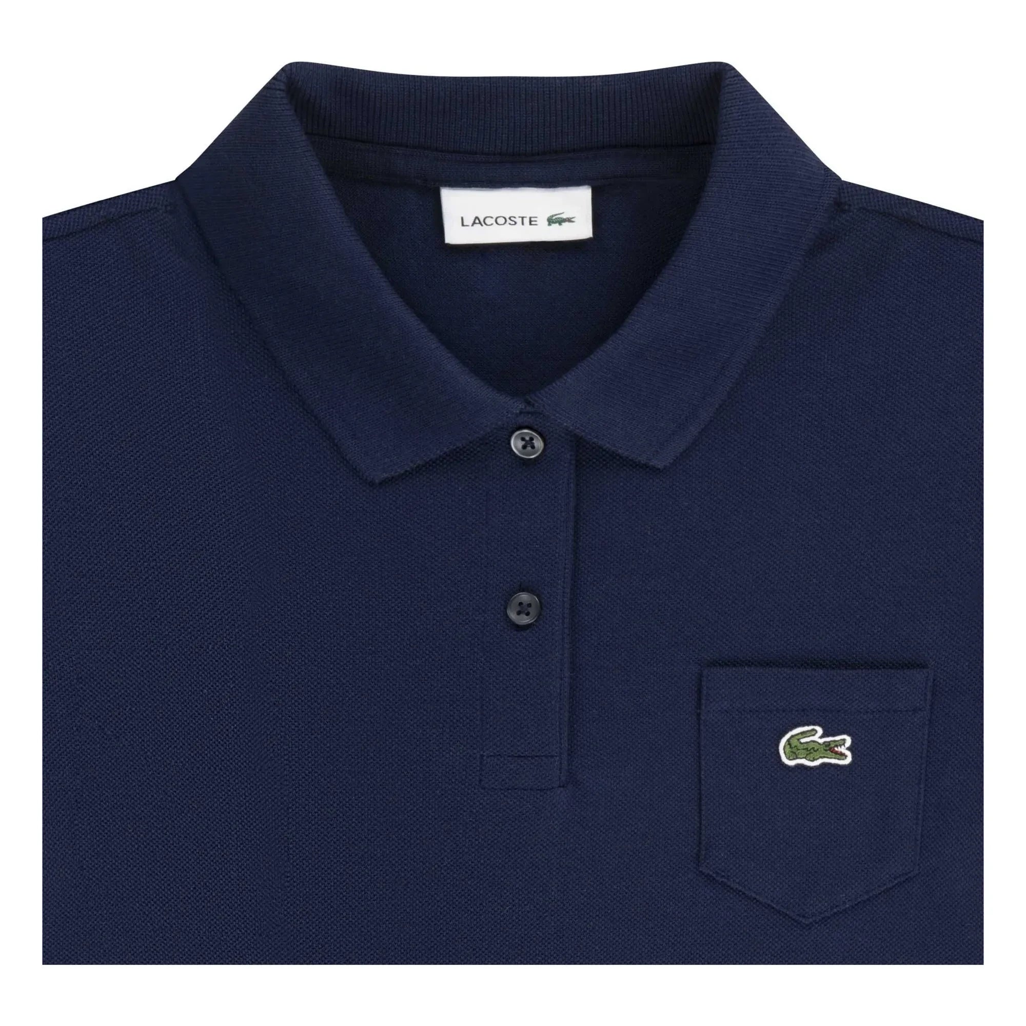 Lacoste - Organik Pamuk Polo Elbise | Lacivert