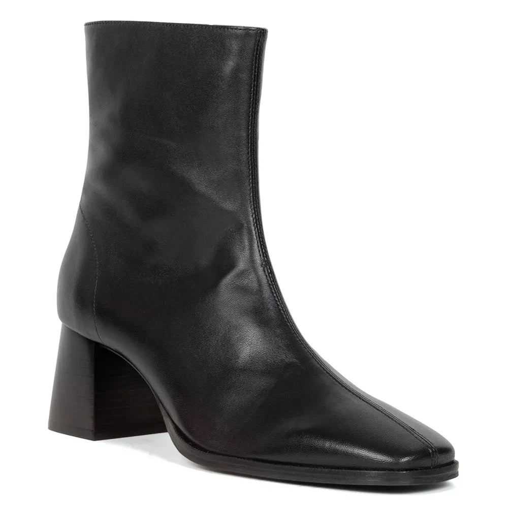 Bobbies - Marlie Deri Botlar | Siyah