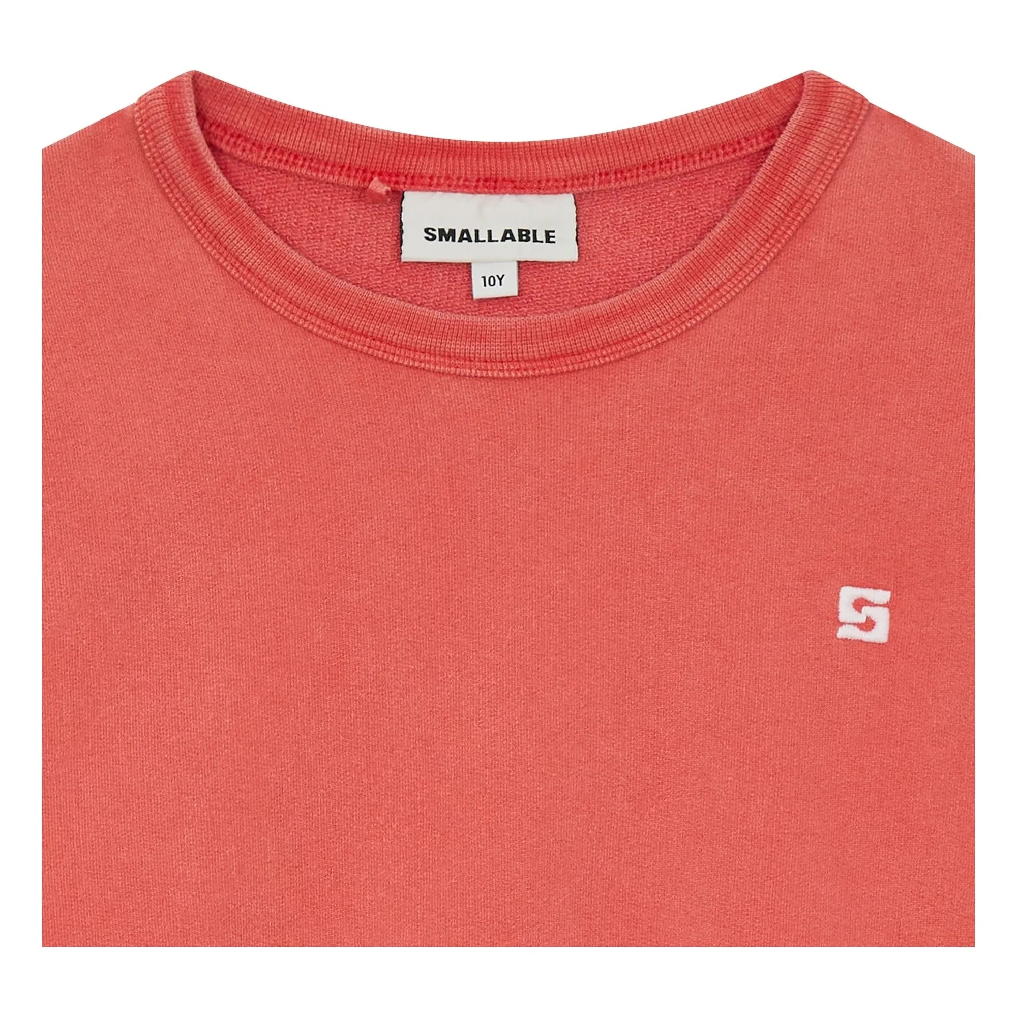 Smallable Kid - Arlo organik pamuklu sweatshirt | Koyu kırmızı