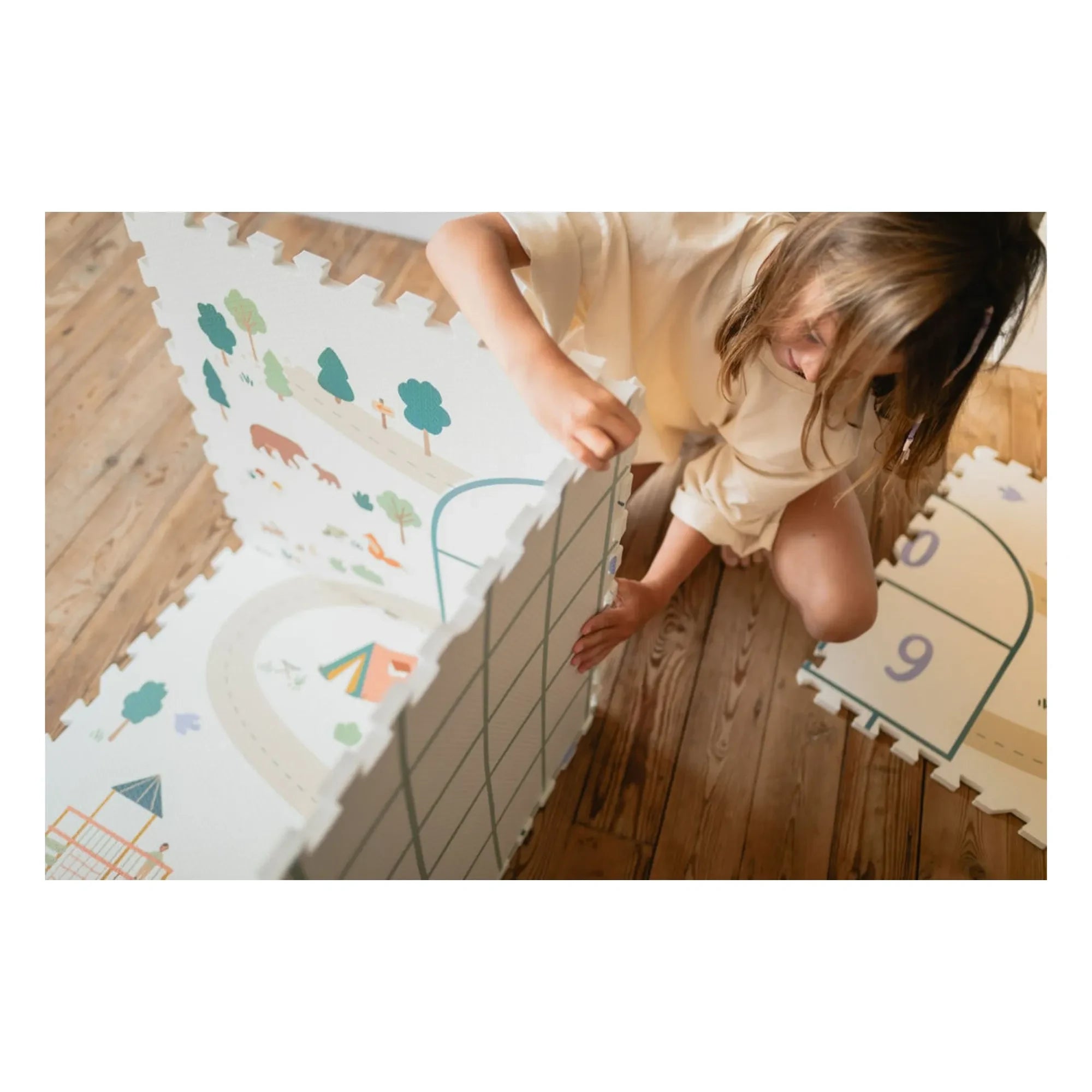 Play and Go - Tiloo modüler oyun matı - Marelle