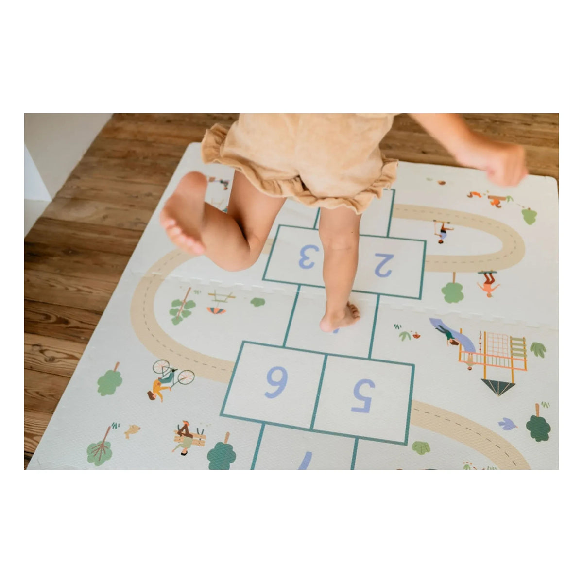 Play and Go - Tiloo modüler oyun matı - Marelle