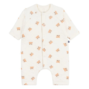 Petit Bateau - Ecru Kedi Kombinasyonu