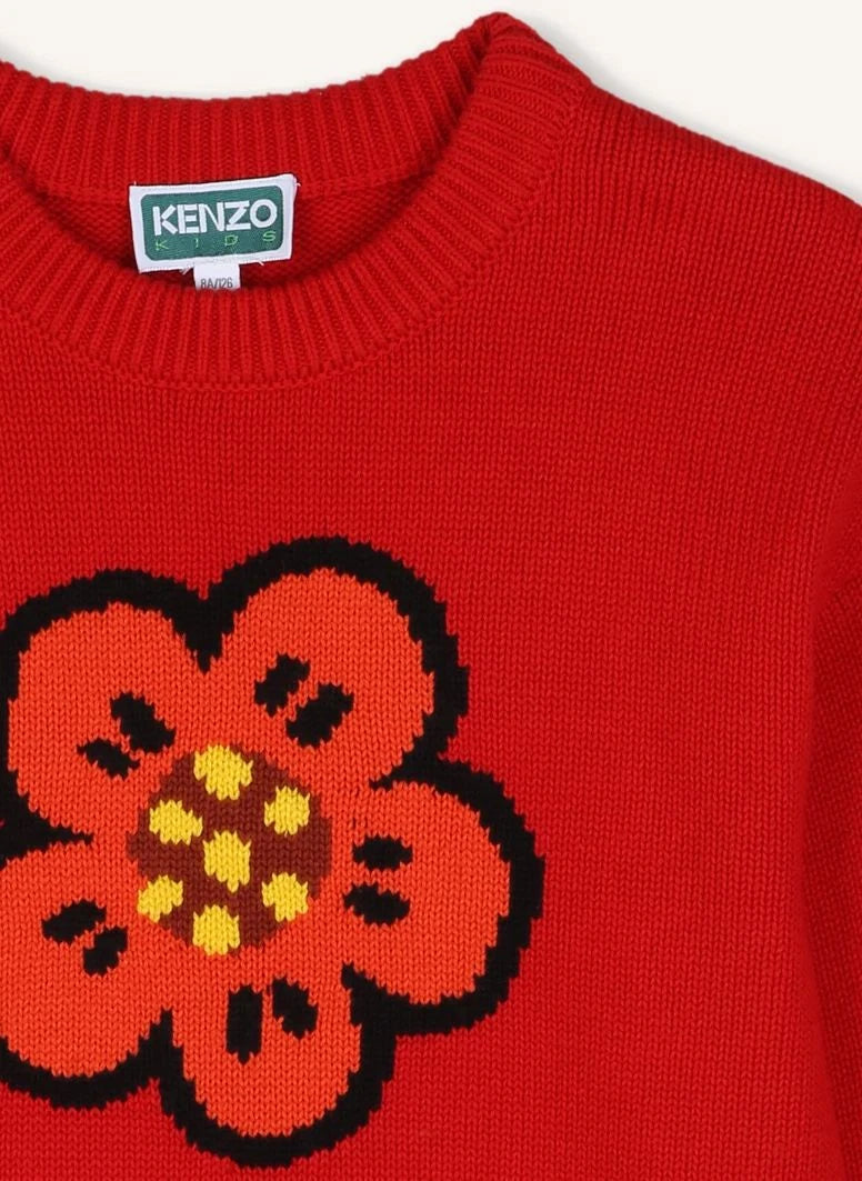 Kenzo - كنزة جاكار Kenzo | أحمر
