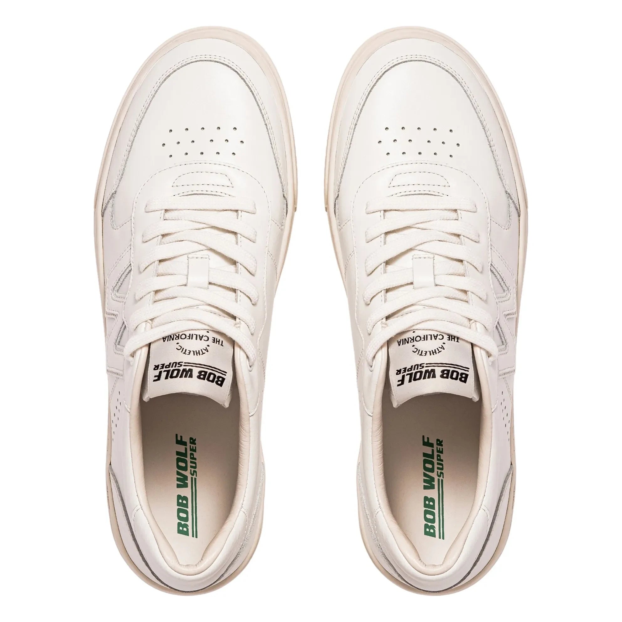 Bob Wolf - Legacy Deri Sneaker'lar | Beyaz