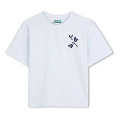 Kenzo - Kenzo Garden Libellule Tişört | Beyaz