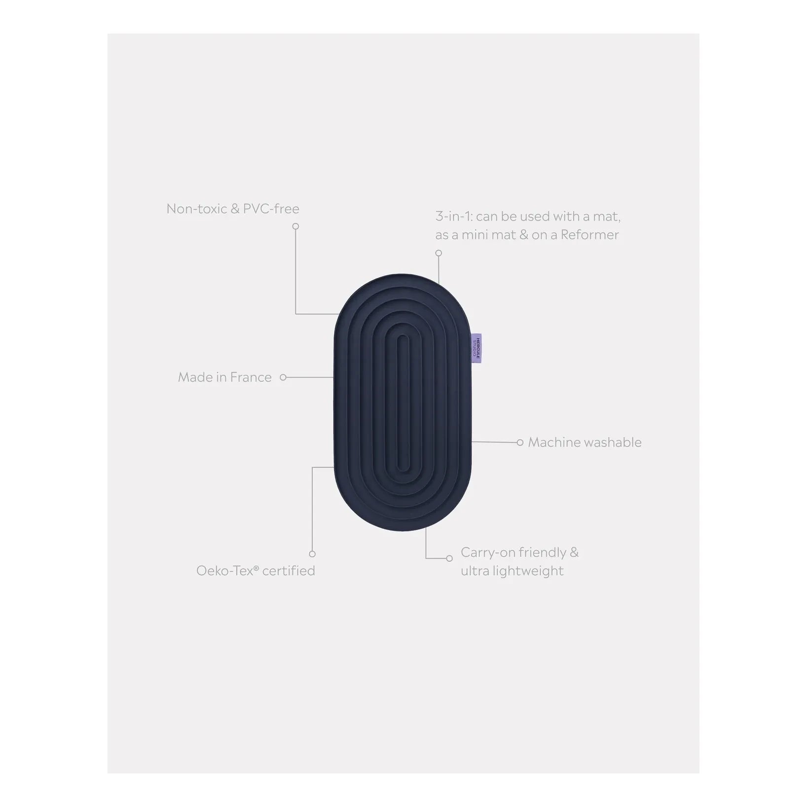 Hercule Studio - Galé Comfort Pad | Lacivert