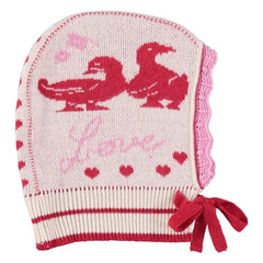 Bebe Organic - Love Yün Balaklava | Pembe