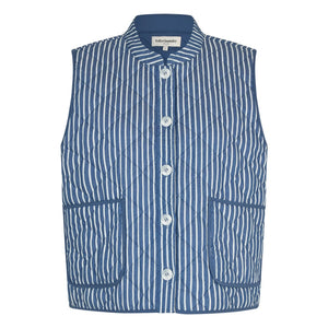 Lollys Laundry - Cairo Stripes Kolsuz Ceket | Mavi