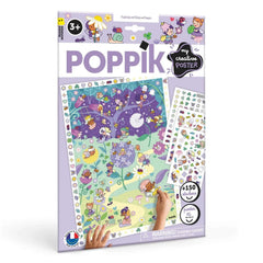 Poppik - Çok Renkli Yaratıcı Peri Poster Çıkartmaları