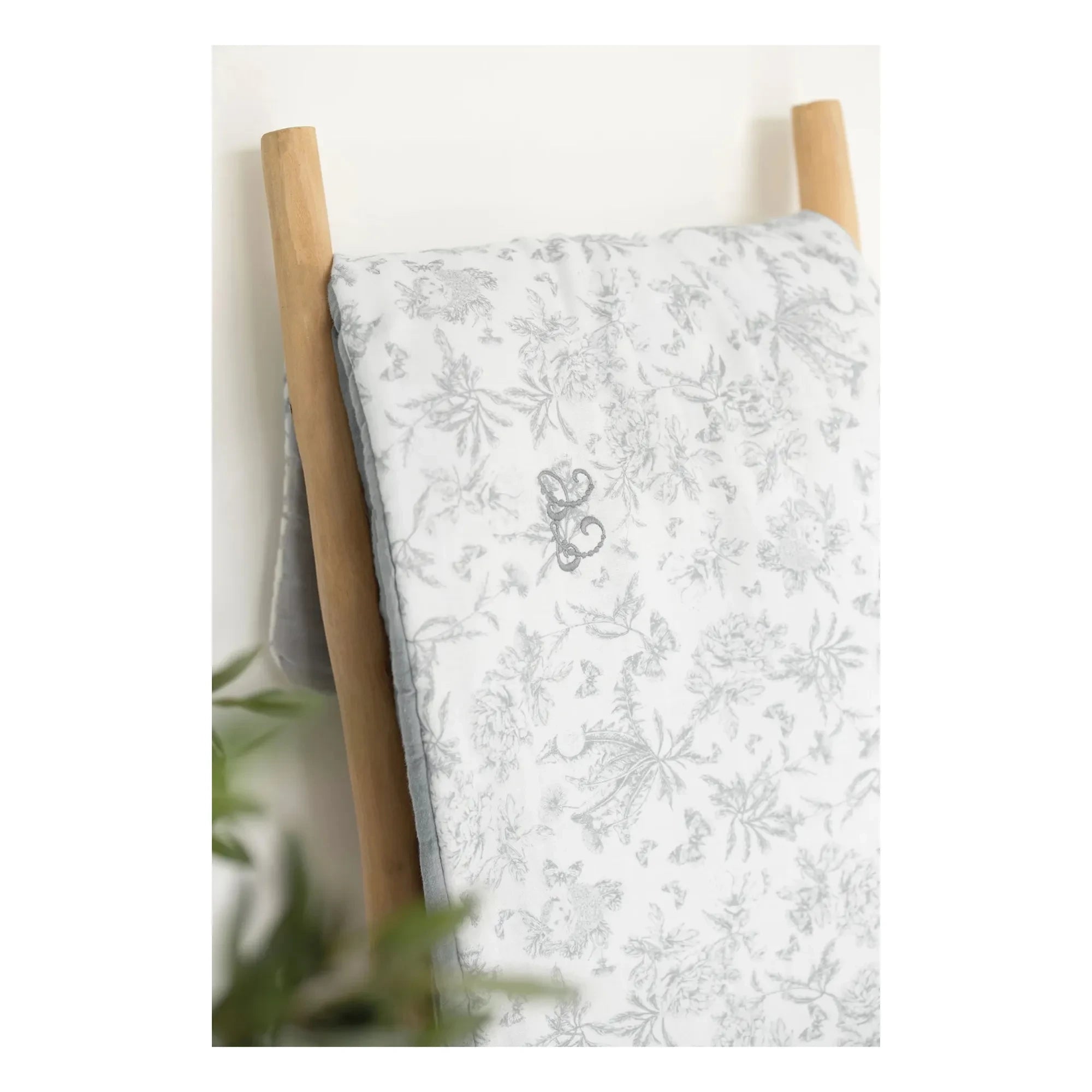 Tartine et Chocolat - Toile de Jouy battaniye | Gri