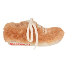 The Animals Observatory - Bunny Suni Kürk Bağcıklı Spor Ayakkabı | Taba