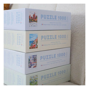 La Petite Épicerie - Puzzle Skating in New York by Ban Hee - 1000 Parça
