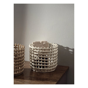 Ferm Living - Seramik Sepet | Beyaz