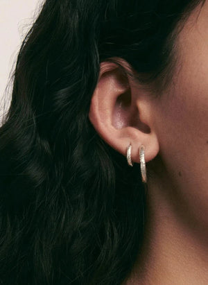 Alhaja - Creoles Flamenco M | Silver