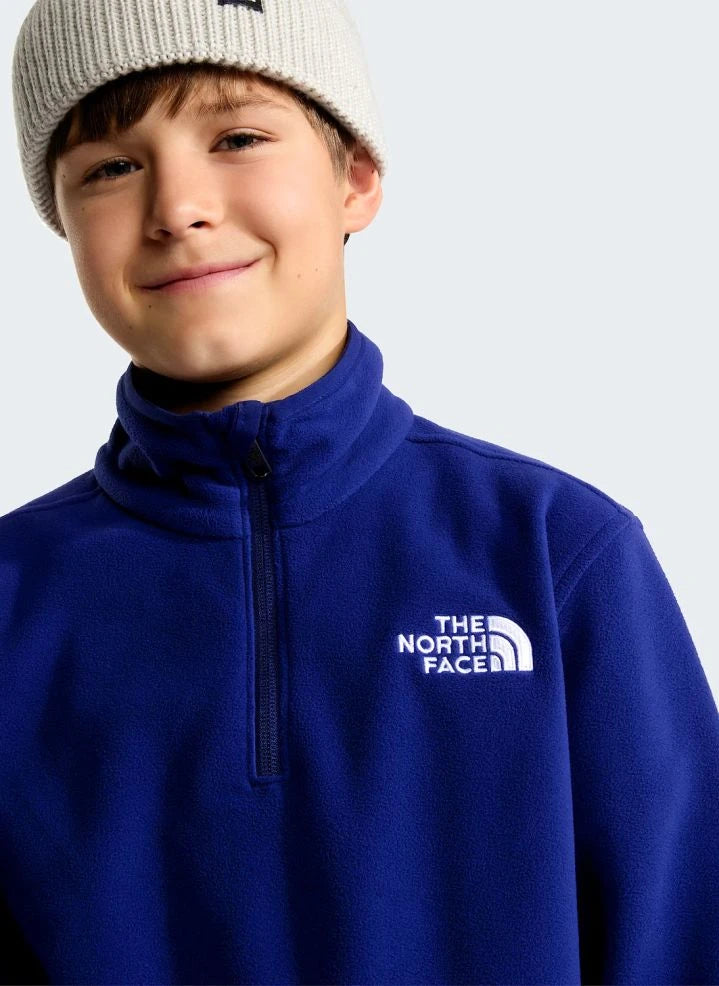 The North Face - Glacier Trucker Style Hoodie Polar | الأزرق الملكي