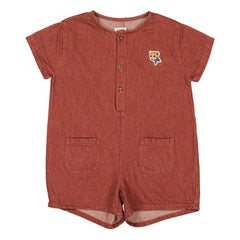Loir - Arsene Denim Tulum | Terracotta