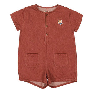 Loir - Arsene Denim Tulum | Terracotta