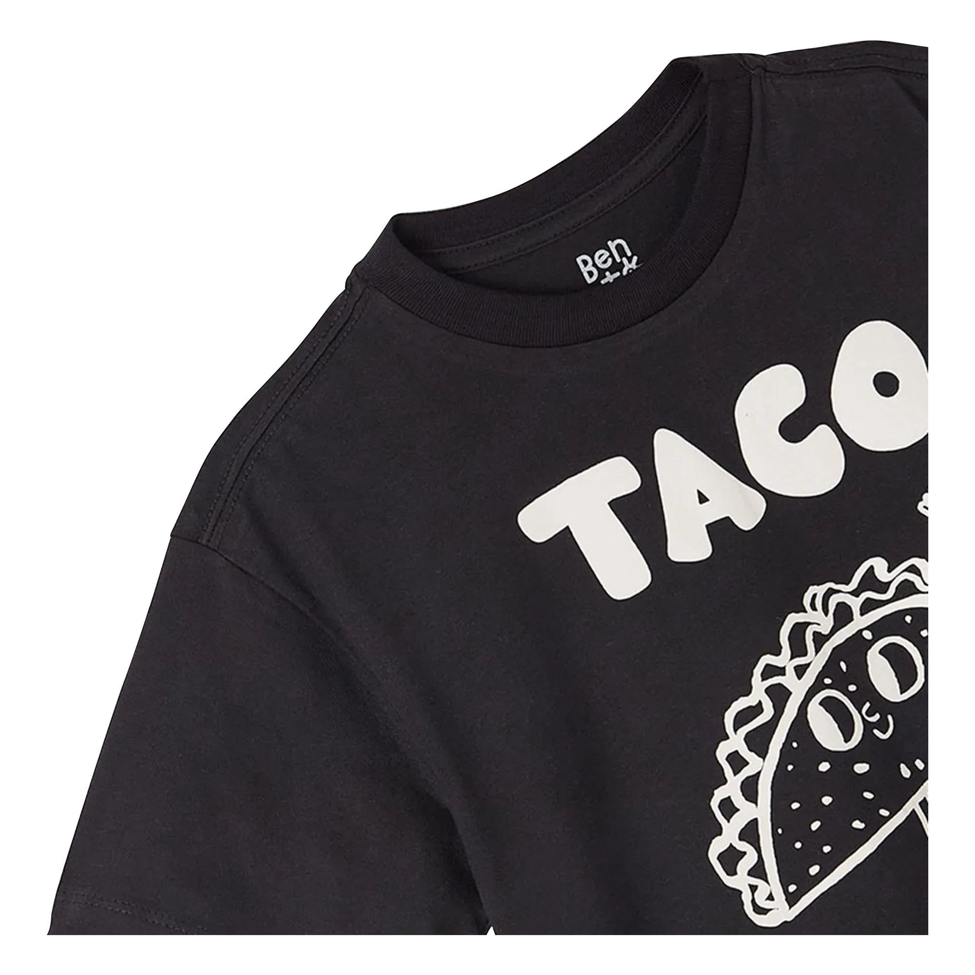 Fabula - Taco Loco Tişört | Siyah