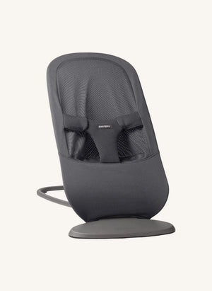 BabyBjörn - Begin Deck Chair - Nefes Alabilir Mesh Kumaş, Koyu Gri | Koyu gri