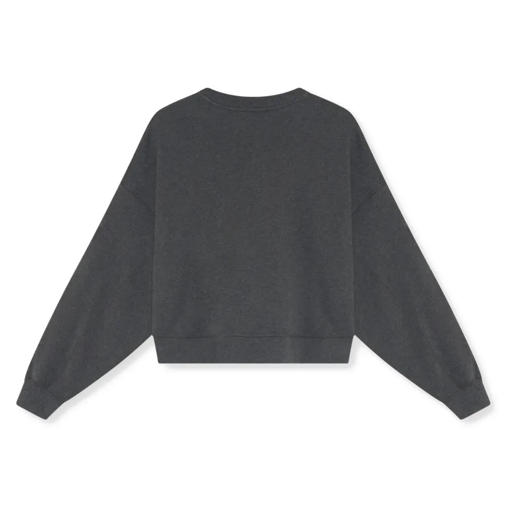 the new society - TNS Logo Sweatshirt | Kömür grisi