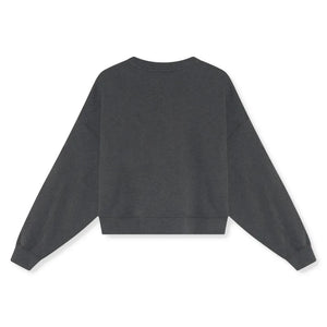 the new society - TNS Logo Sweatshirt | Kömür grisi