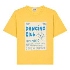 We Are Kids - Dylan Dancing Club Tişört Organik pamuk | Sarı