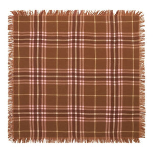 Bompard - Mini Kareli Tartan Kaşmir Atkı | Kahve