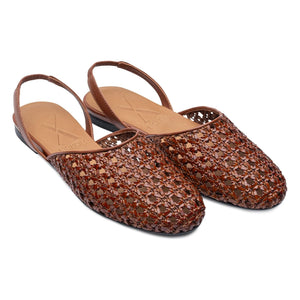 Lachoix - Lucca Slingback Ayakkabı | Kahverengi