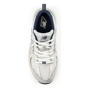 New Balance - Bağcıklı 530 sneakers | Beyaz saten