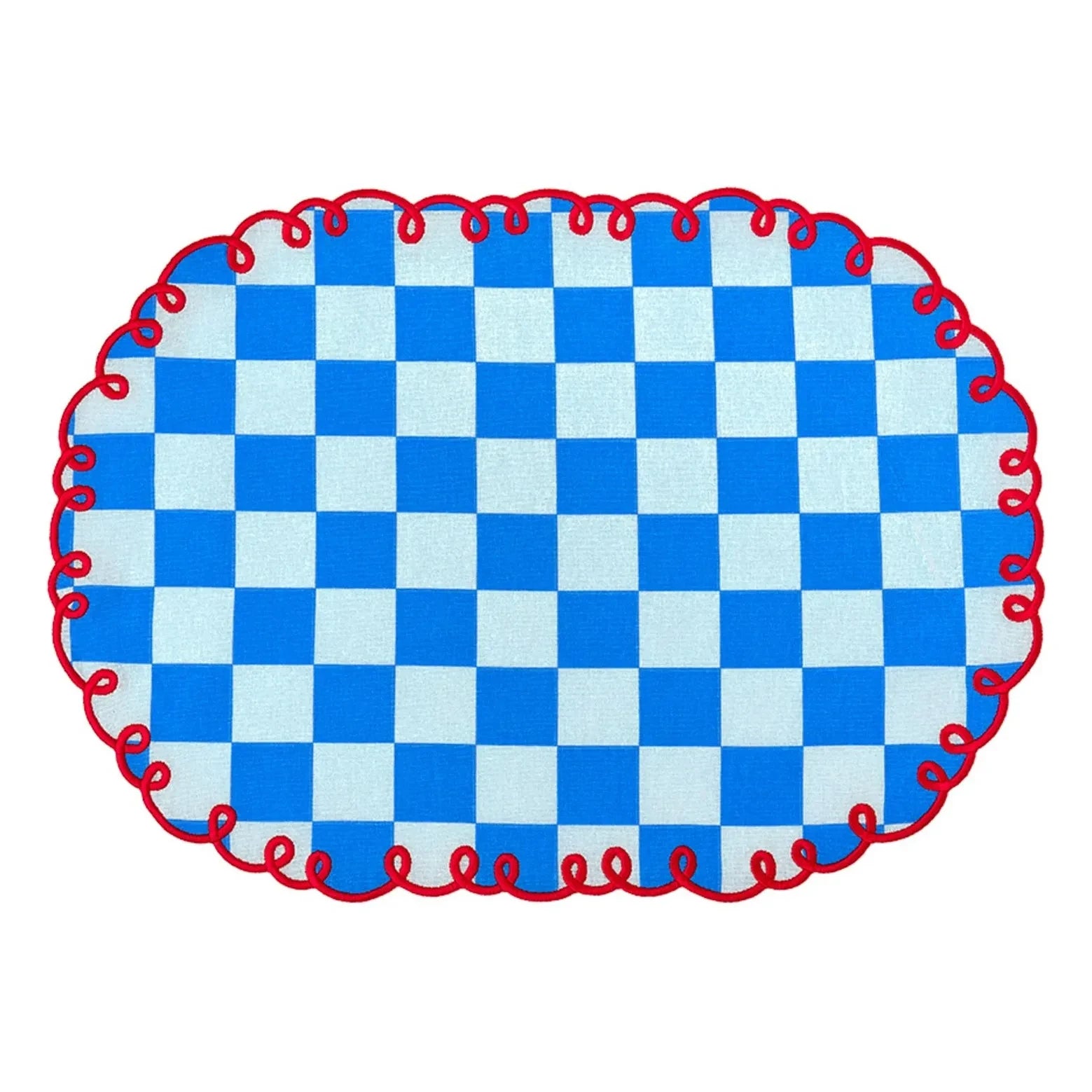 Bitossi - Dama Dama Azzurro pötikare Amerikan servisler - 2'li set | Mavi