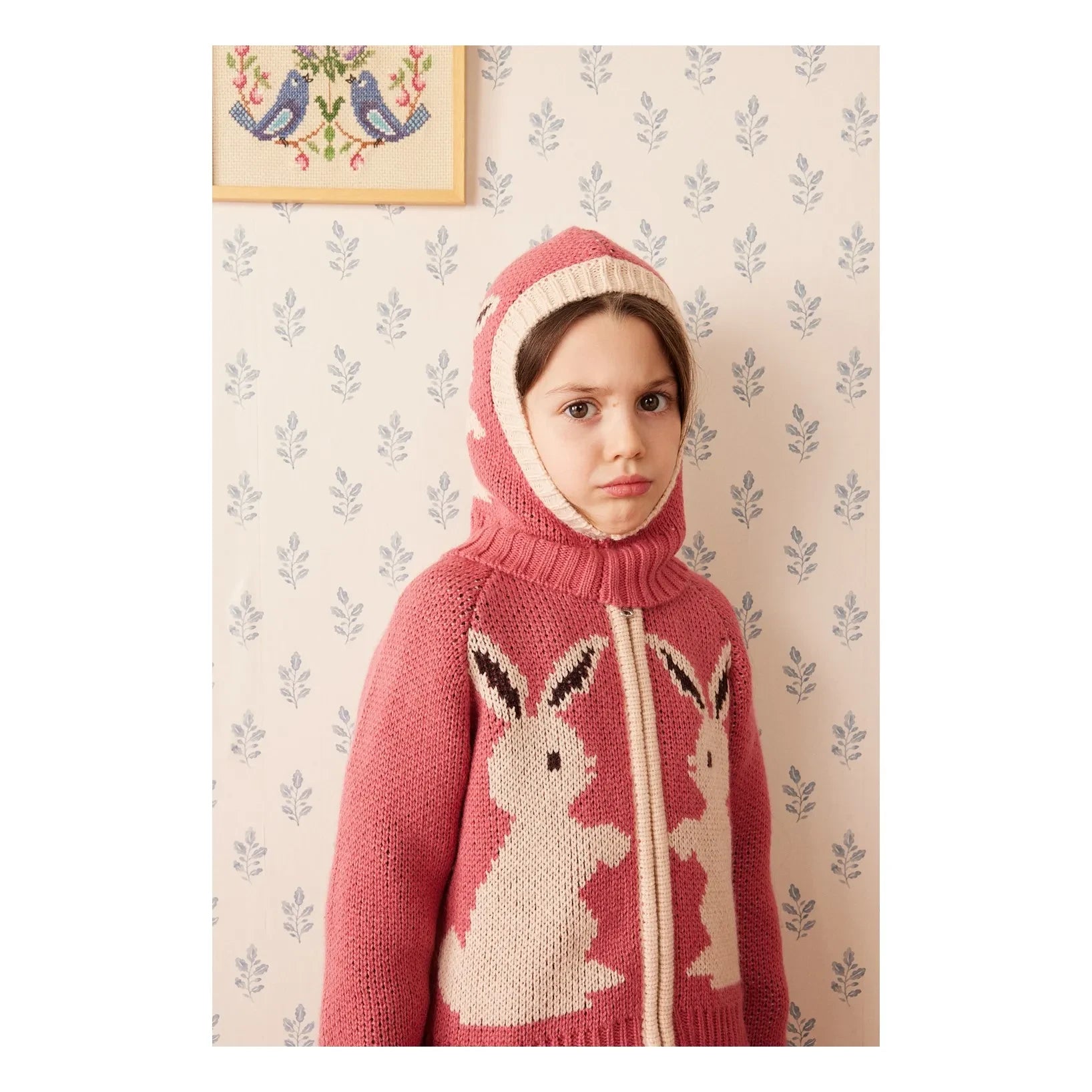 Hello Simone - Penguin Rabbit Kapüşon | Pembe