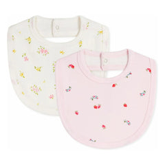 Petit Bateau - Pembe Çiçekli Mama Önlükleri