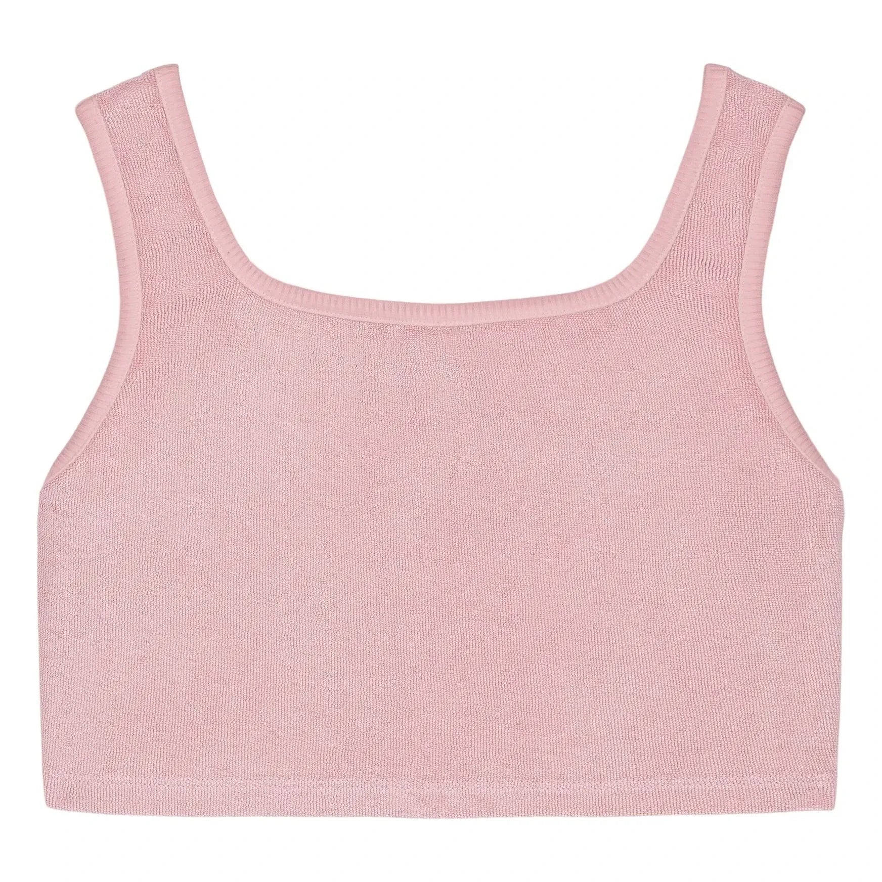 We Are Kids - Aria Organik Pamuk Sünger Crop Top | Soft pink