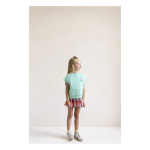 Jenest - Joey organik pamuklu kolsuz sweatshirt | Turkuaz