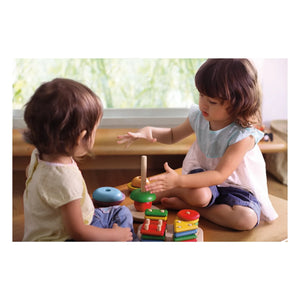 Plan Toys - Geometrik istifleme oyunu