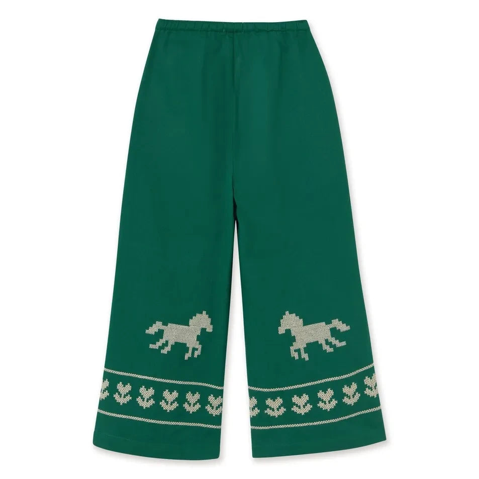 Tinycottons - Yeşil At Pantolonu