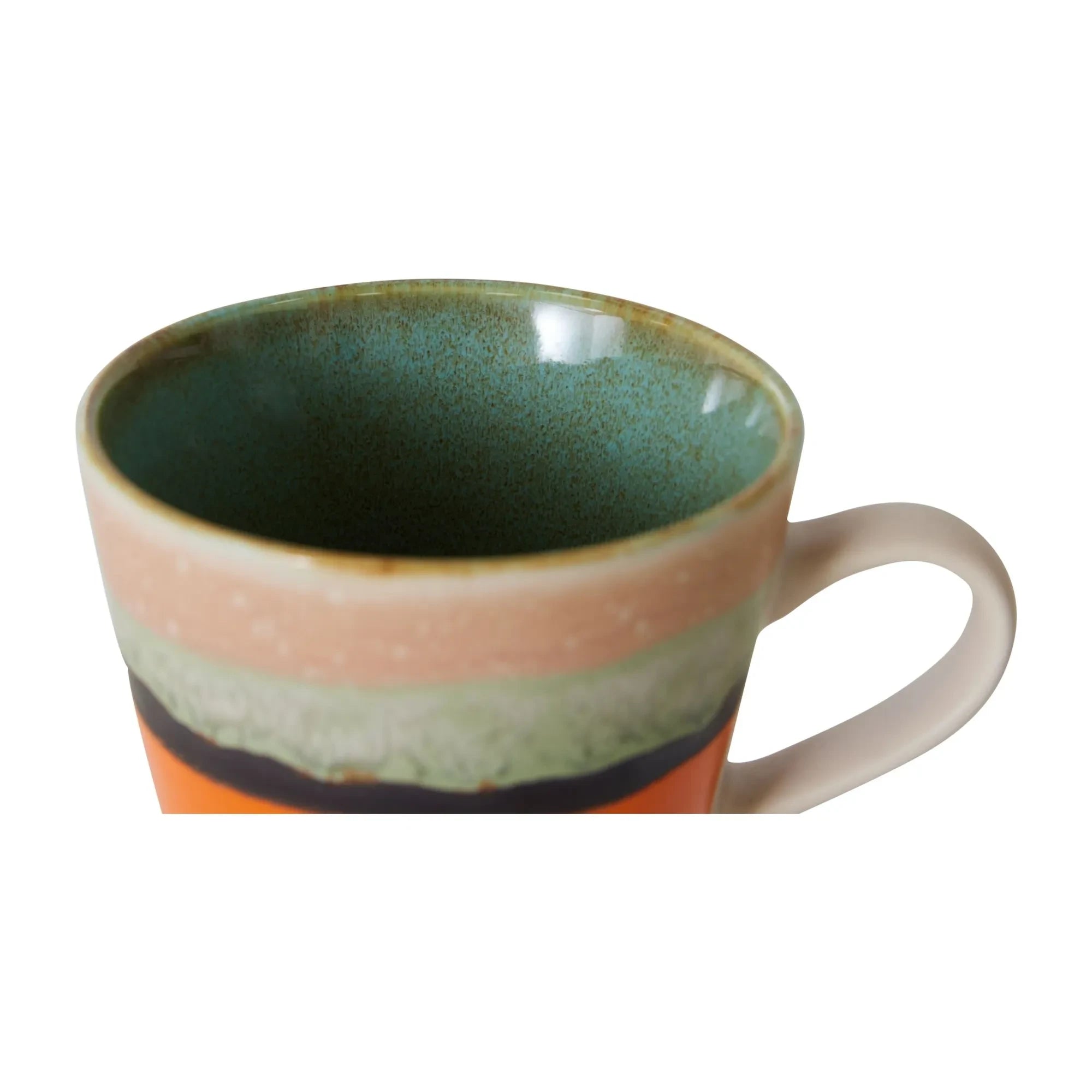 HKliving - Stoneware kupa | Turuncu