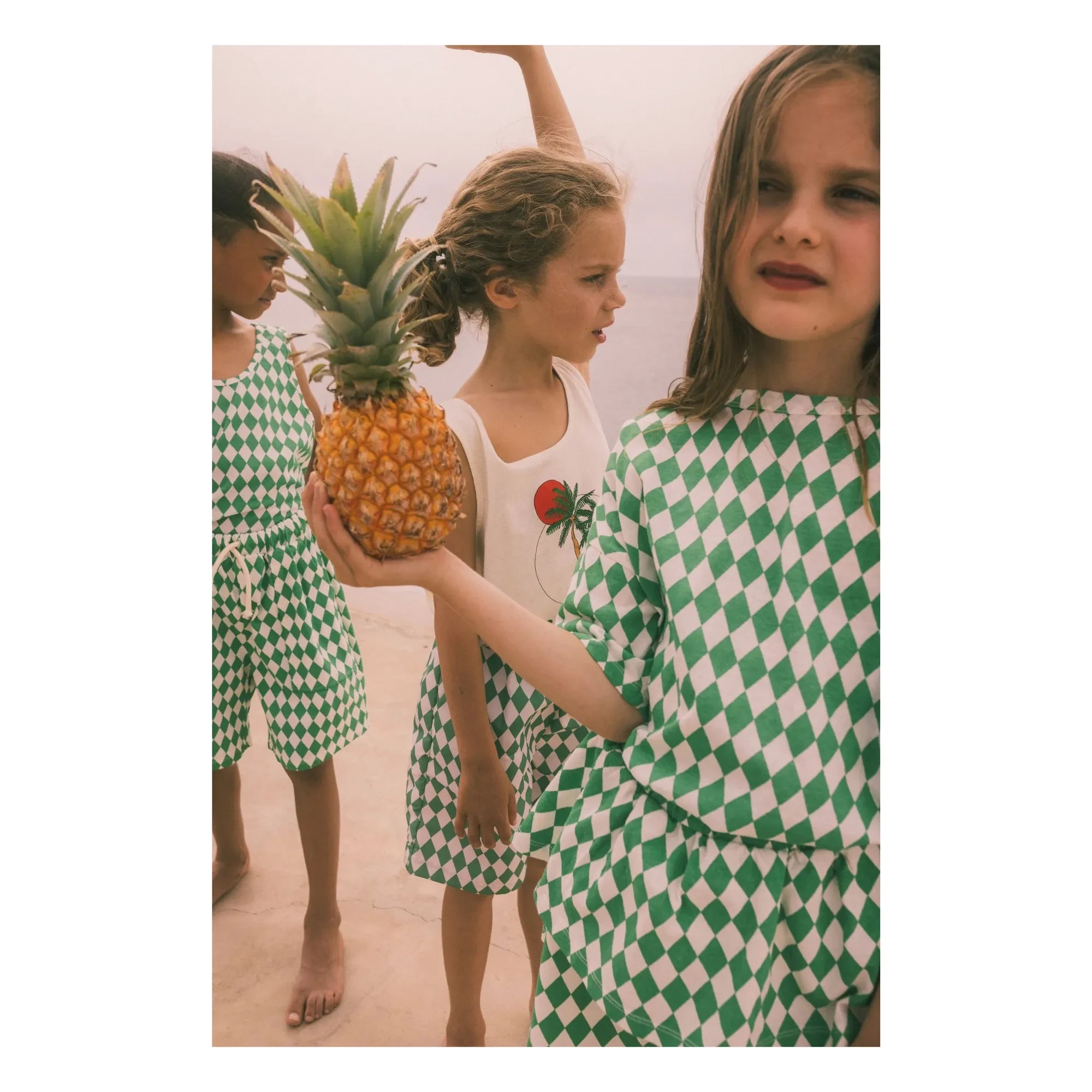 We Are Kids - Dylan organik pamuk Tişört | Yeşil
