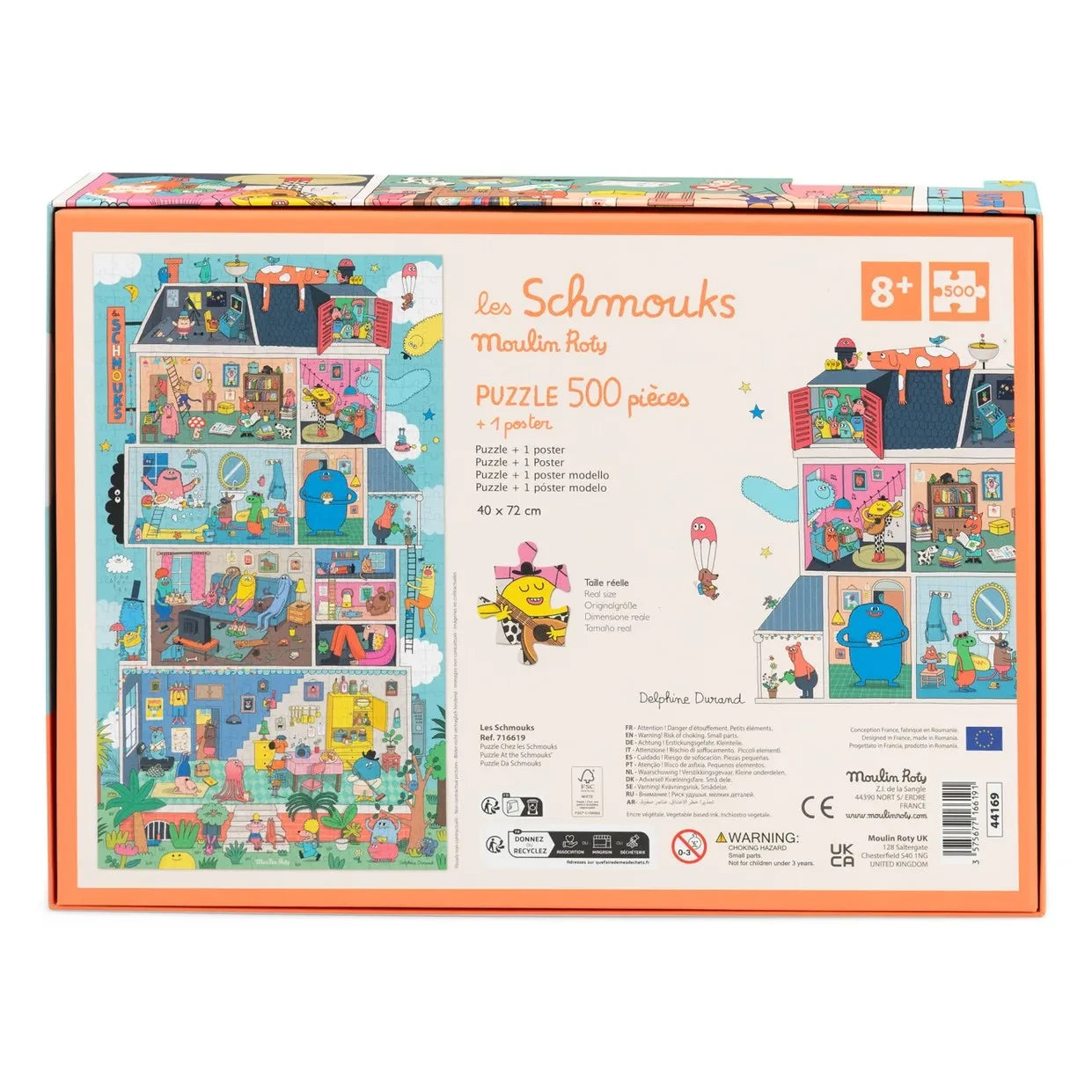 Moulin Roty - “The Schmouks’un Evi” Puzzle - The Schmouks
