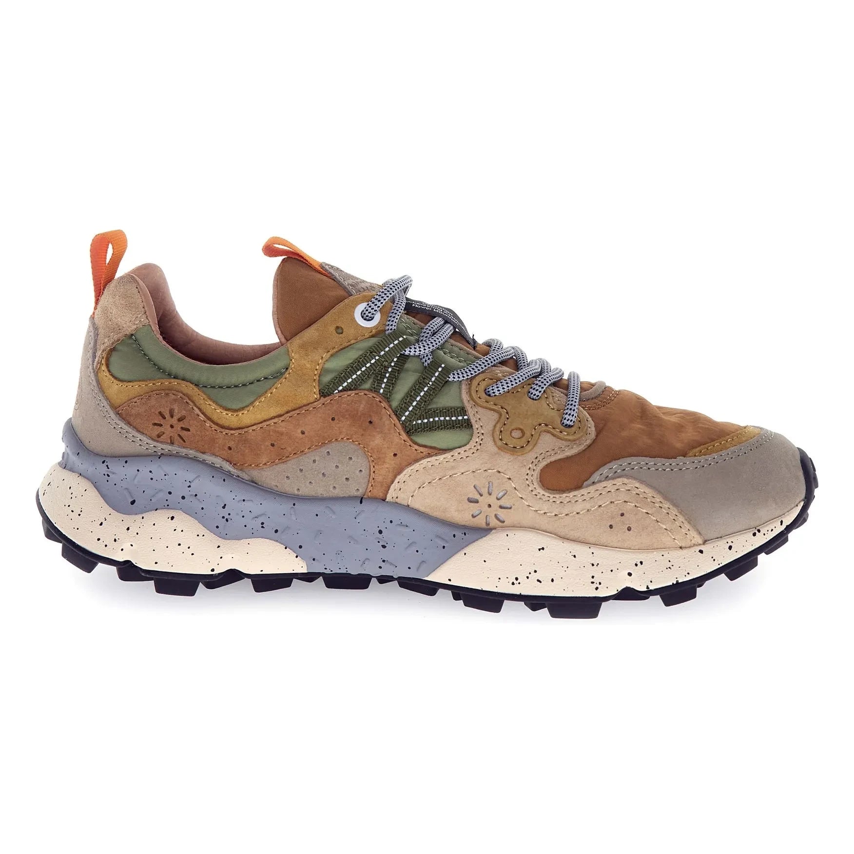 Flower Mountain - Yamano 3 Süet ve Naylon Sneakers | Açık kahverengi