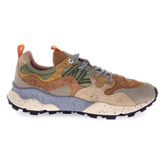 Flower Mountain - Yamano 3 Süet ve Naylon Sneakers | Açık kahverengi