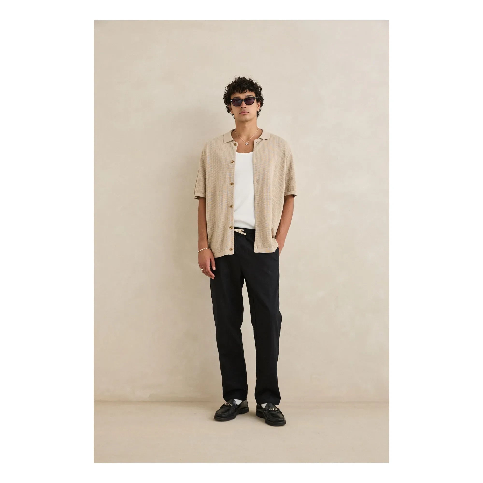 Rhythm - Jam Keten Pantolon | Siyah