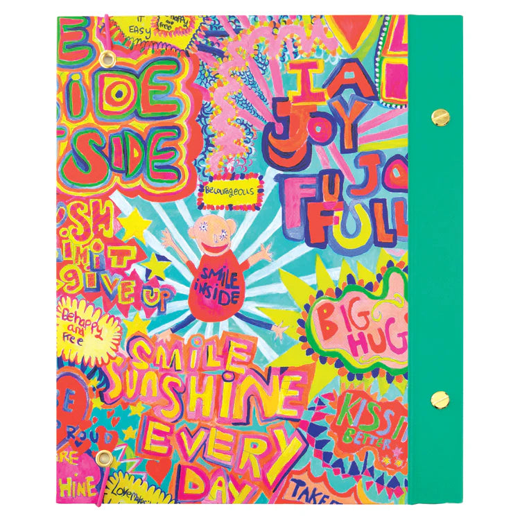 بورتكو ديزاينز - آرتهاوس أنليميتد دفتر يوميات A5 بغلاف صلب مليء بالفرح