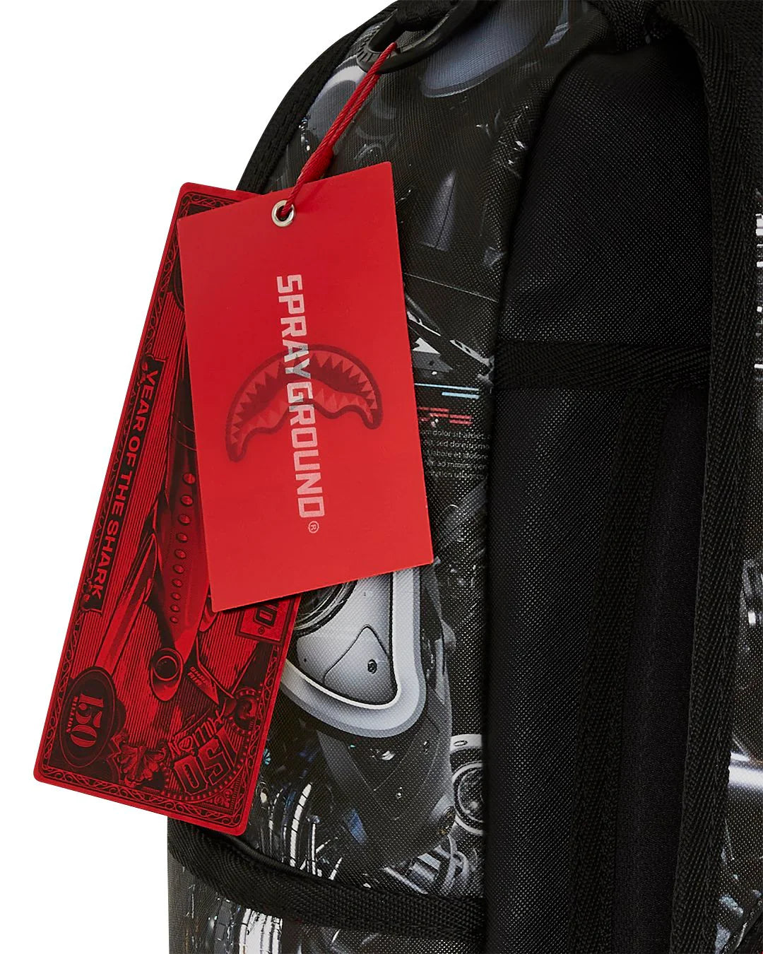 Sprayground - حقيبة ظهر Split Cybershark Dlxsv