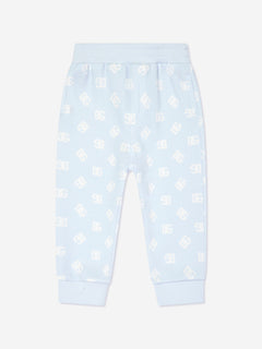 Dolce & Gabbana Baby Boys Logo Joggers in Blue