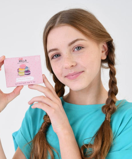 ميس نيللا - لوحة ماكارون للعين والخدود 2 قطع