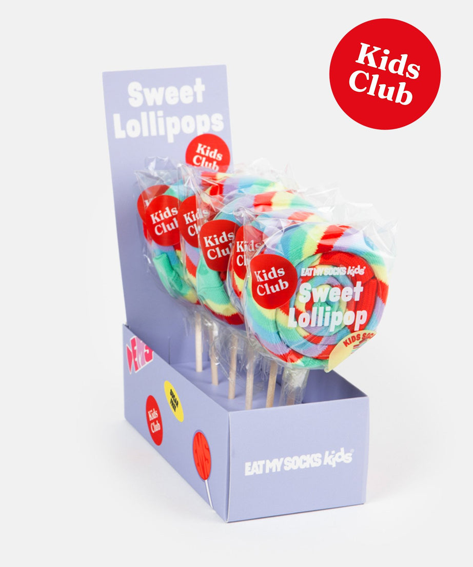 Eat My Socks - Çocuk Tatlı Lolipop Çorap-Dinossi