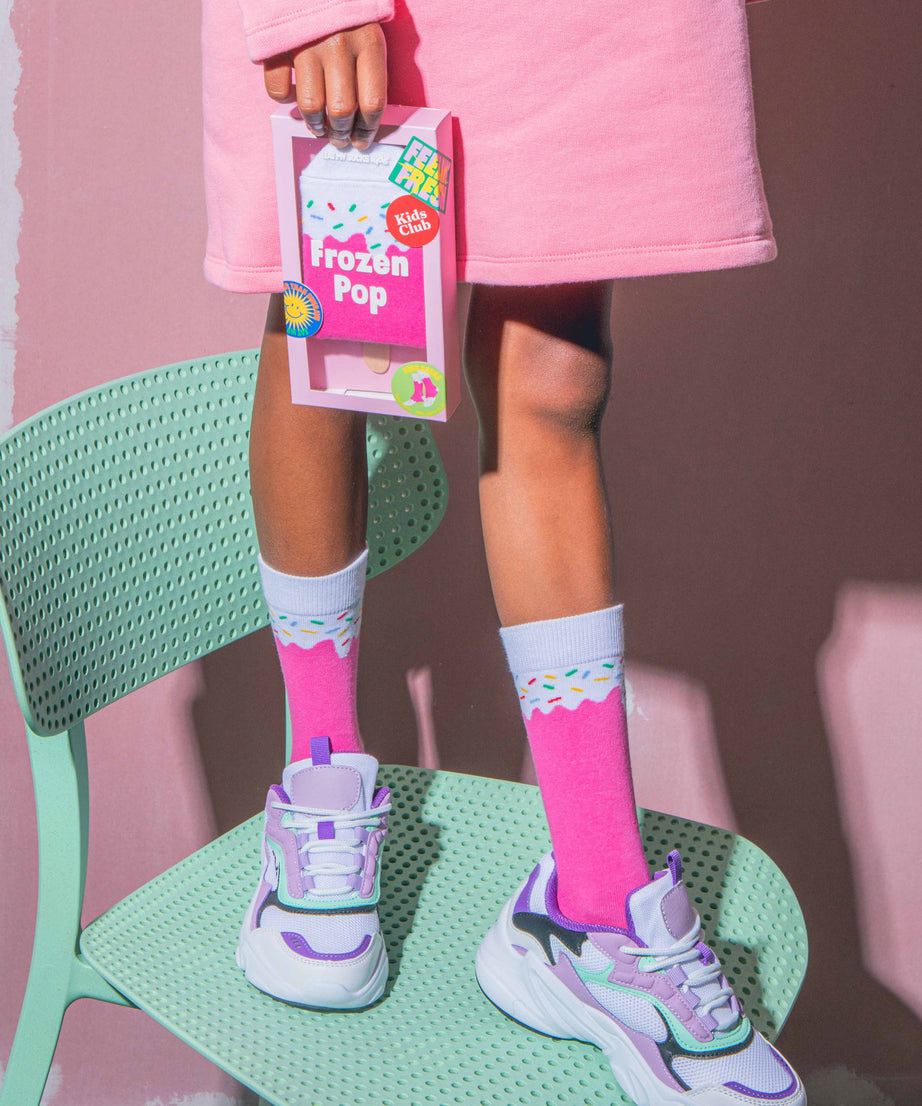 Eat My Socks - Çocuk Frozen Pop Çorap-Dinossi