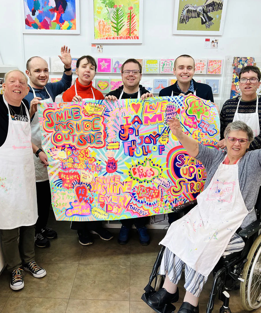 بورتكو ديزاينز - آرتهاوس أنليميتد دفتر يوميات A5 بغلاف صلب مليء بالفرح